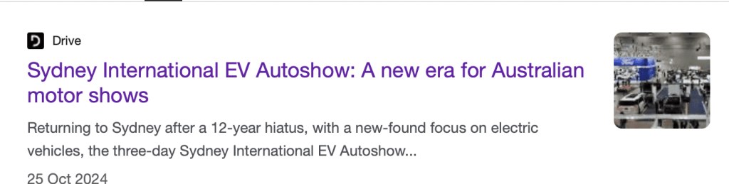 Little Train Australian specialist EV public relations agency